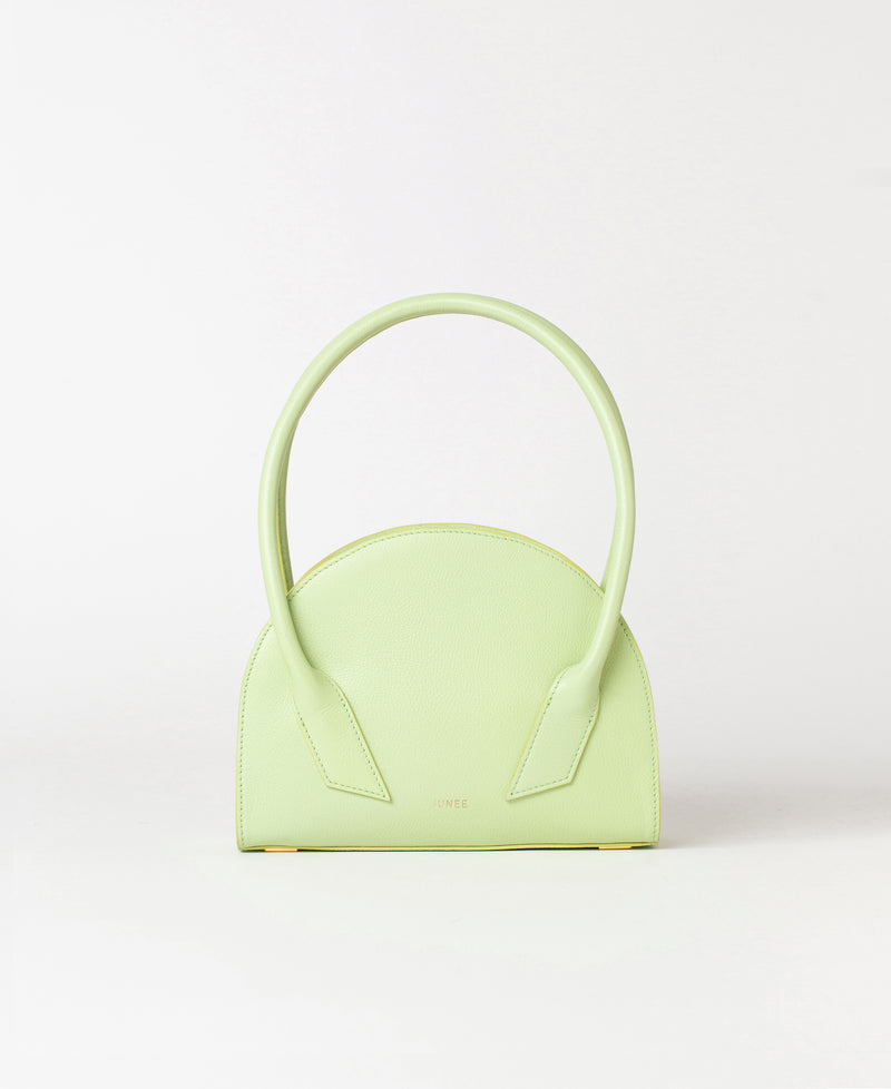 ESTERA Half Moon Bag - "Mint Caviar" - JÚNEE