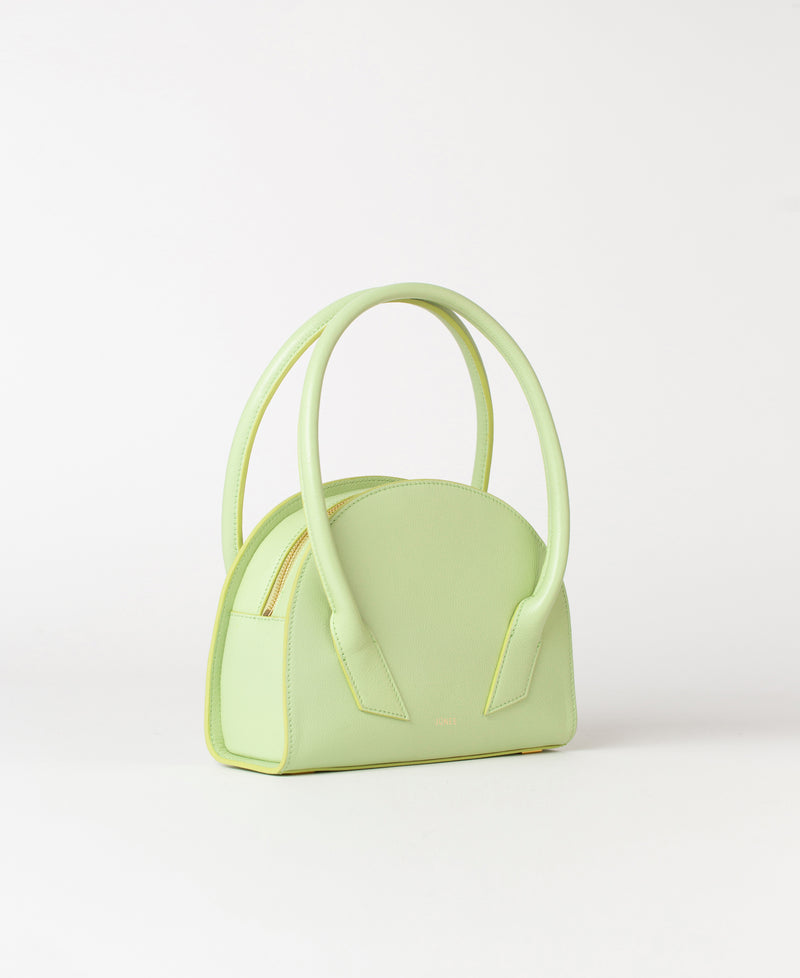 ESTERA Half Moon Bag - "Mint Caviar" - JÚNEE